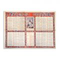 Colecție de 12 calendare din perioada 1960 - 1969