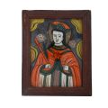 Sfântul Pavel, icoană transilvăneană, tempera pe sticlă