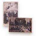 Conferința de Pace de la București, 4 cărți poștale fotografice și ilustrate, 1913