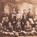 Echipa de fotbal „Tricolorul”, fotografie de epocă, 1915