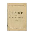 Carte de citire pentru clasa a IV-a primară, 1942