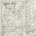 Harta Valahiei, Serbiei, Bulgariei și Rumeliei, Gerard Mercator și Willem Janszoon Blaeu, gravură în cupru, 1634