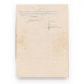 G. M. Cantacuzino, contract + scrisoare pentru Oficiul Național al Turismului, 1938