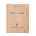 Octavian Goga, Din larg. Poeme postume, 1939, exemplar numerotat, cu dedicația Veturiei Goga pentru Stella și D. D. Roșca