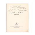 Octavian Goga, Din larg. Poeme postume, 1939, exemplar numerotat, cu dedicația Veturiei Goga pentru Stella și D. D. Roșca