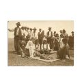 Principesa Ileana și un grup de rromi, fotografie de epocă, atelier Guggenberger Mairovits, cca. 1920