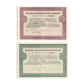 Societatea Anonimă Română de Telefoane, trei titluri în valoare de 1000, 5000 și 10000 lei