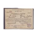 Lucia Cosma, carnet de identitate CFR, 1924 - 1927 