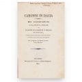 Caronni în Dacia. Despre valahi, în special țiganii din Transilvania, 1812, cu dedicația lui D.A. Sturdza