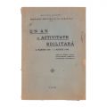 Un an de activitate edilitară, 1930, cu o hartă a împărțirii administrative a Municipiului București