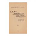 Un an de activitate edilitară, 1930, cu o hartă a împărțirii administrative a Municipiului București
