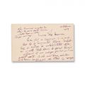 Nicolae Iorga, scrisoare de mici dimensiuni expediată lui C. Marinescu, 25 februarie 1929