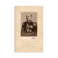 Colonel Adjutant Alexandru Orășanu, fotografie de epocă cu dedicație olografă + carte de vizită, 1932