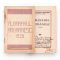 Almanahul aromânesc pe anul 1928, cu dedicație pentru Theodor Capidan