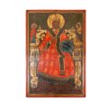 Icoană Împărătească, Iisus Hristos Pantocrator, tempera pe lemn, 1800-1820