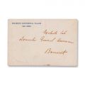 Nicolae Titulescu, scrisoare expediată generalului Alexandru Averescu, 15 octombrie 1928