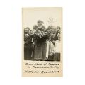 Regina Maria și regele Ferdinand în turneul transilvănean, trei fotografii de epocă, 1919, fotograf Merl La Voy