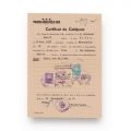 Două certificate de cetățenie emise de Primăria Municipiului Sibiu, 1934-1948