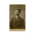 A. C. Cuza, fotografie de epocă, atelier Nestor Heck, cca. 1890