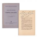 Ing. Agronom Petre G. Stănculescu, Câmpul și islazul, 1938, cu dedicație pentru prof. N. Cornățeanu 