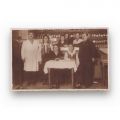 Colecție de trei fotografii tip carte poștală cu restaurante de epocă, atelier Foto-Lux, cca. 1935 