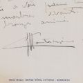 G. M. Cantacuzino, corespondență amicală din Napoli 