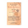 Calendarul Prietenul Poporului Transilvan pe anii 1923 și 1931 + Calendar de buzunar din 1872