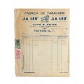 „La Luceafărul”, Fabrica de tăbăcărie „La Leu”, „Carol Bunger”, patru facturi, 1932-1942 