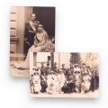 Copiii cuplului regal Ferdinand I și Maria a României, trei cărți poștale fotografice