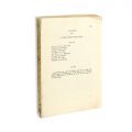 Lucian Blaga, volum cu manuscrisul unei poezii olografe +  D. D. Roșca, studiu privind opera lui Lucian Blaga