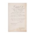 Opt brevete acordate arhitectului Victor Ștefănescu, 1906-1922, cu semnătura regelui Carol I