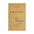 Titu Maiorescu, Critice, 1874