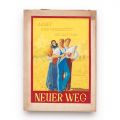 Neuer Weg, două proiecte de coperți, tempera pe carton