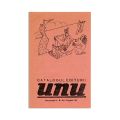 Catalogul Editurii „UNU” din anul 1933