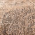Johann Daniel Herz cel Bătrân, Vedere a Ierusalimului, gravură în cupru, cca. 1735