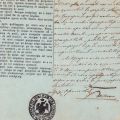 Matei Cantacuzino, autorizație de construcție, 1851