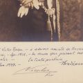 Caius Brediceanu, fotografie de cabinet, cu dedicație, atelier Nicolas, Rio, 1949 