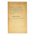 Al. O. Teodoreanu, Tămâie și otravă, vol. I-II, cu dedicație pentru maior V. Teutu