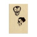Mircea Eliade, trei file veline cu portrete