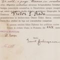 Diplomă de doctor în drept, semnată de Emil Hațieganu