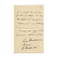 Livia Maiorescu, scrisoare pentru Ioan C. Petrescu, 19 martie 1896