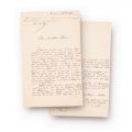Scrisoare adresată principelui Alexandru Ioan Cuza, 3 septembrie 1862, cu însemnarea și semnătura olografă a principelui