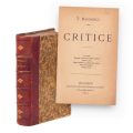 Titu Maiorescu, Critice, 1874
