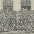 Inaugurarea Școlii de Jandarmerie din Oradea Mare, 14 decembrie 1919, fotografie de epocă