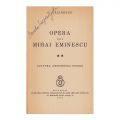 G. Călinescu, Opera lui M. Eminescu, 1935-1936, 5 volume