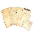 Fabrica de parfumerie Laval, Optimal, Syntex, Coty, Chlorodont, Incofarm, 10 facturi de epocă