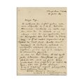 Mircea Eliade, scrisoare pentru tatăl său, 16 iulie 1931