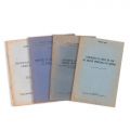 Dimitrie Macrea, Grigore Popa, Petre Hossu, Nicolae N. Condeescu, cinci volume, 1941-1944, cu dedicație pentru D. D. Roșca 