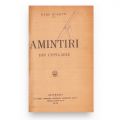 Radu D. Rosetti, Vechituri, cu dedicația autorului + Amintiri din copilărie, 1925