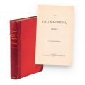 Omagiu lui Titu Maiorescu, 15 februarie 1900